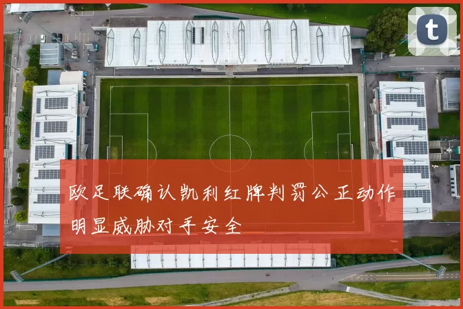 欧足联确认凯利红牌判罚公正动作明显威胁对手安全